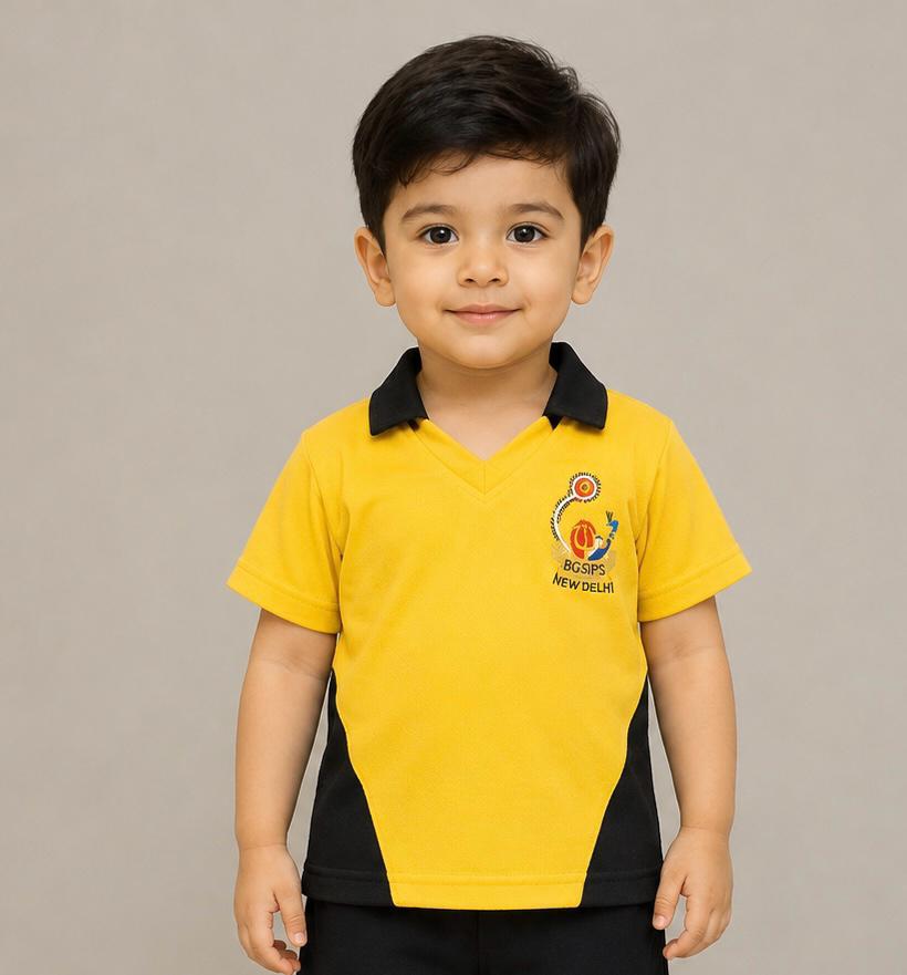 BGSIPS House Sports Polo (Yellow)